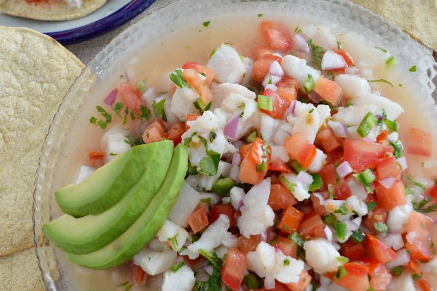 Ceviche mexicano de pescado