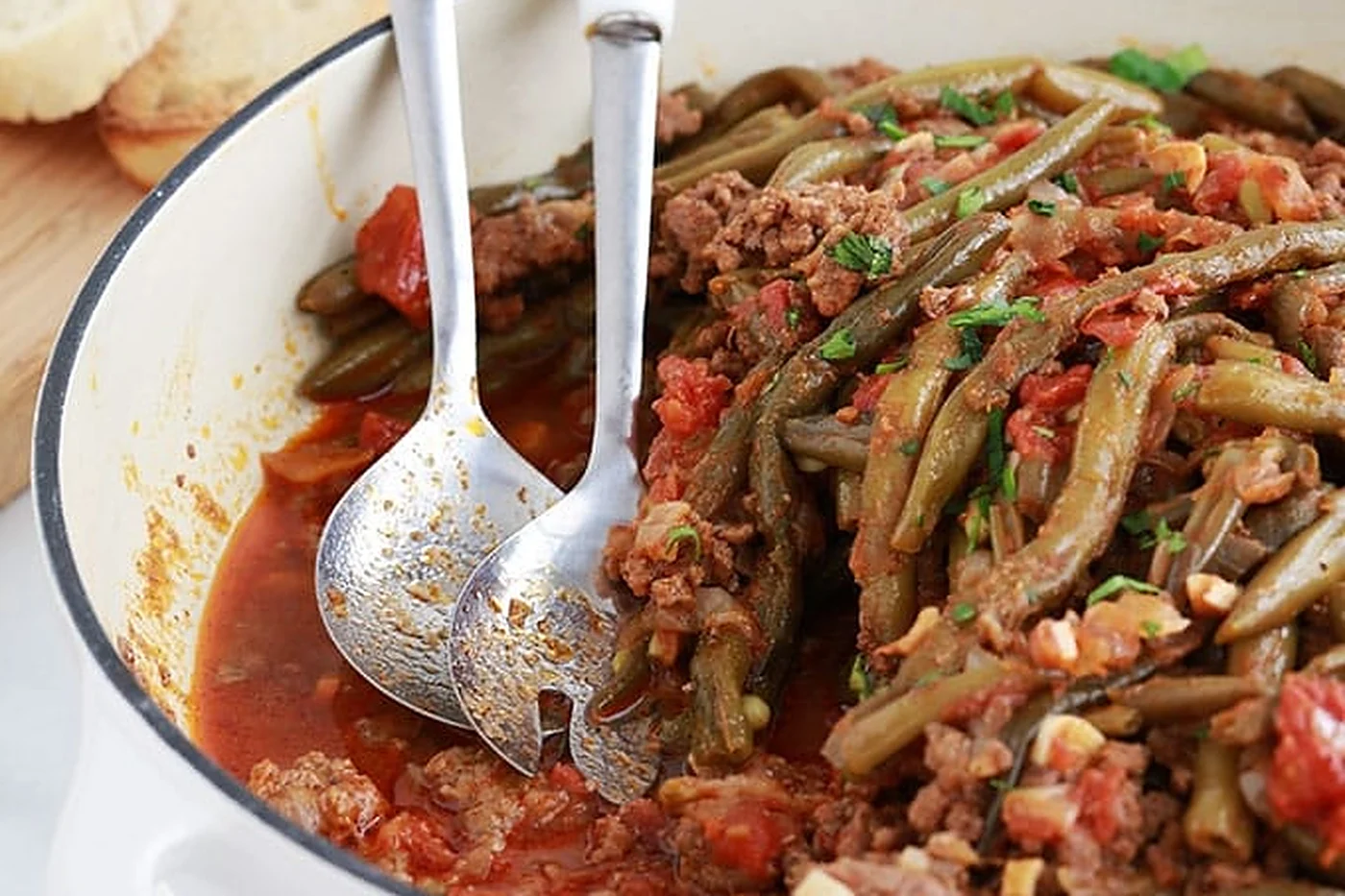 Fasoulia bi lahme