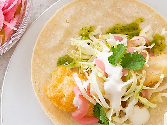 Fish tacos californianos