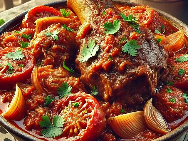 Jarret de bœuf chadiano