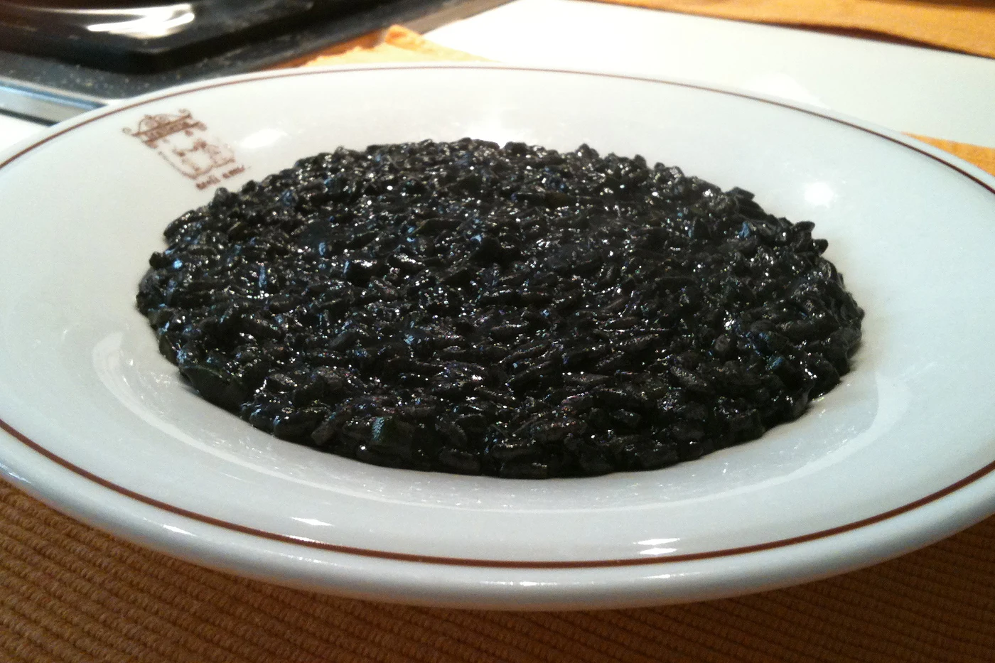 Risotto al nero di seppia