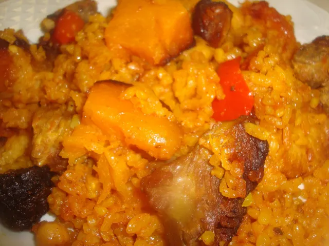 Arroz al horno valenciano