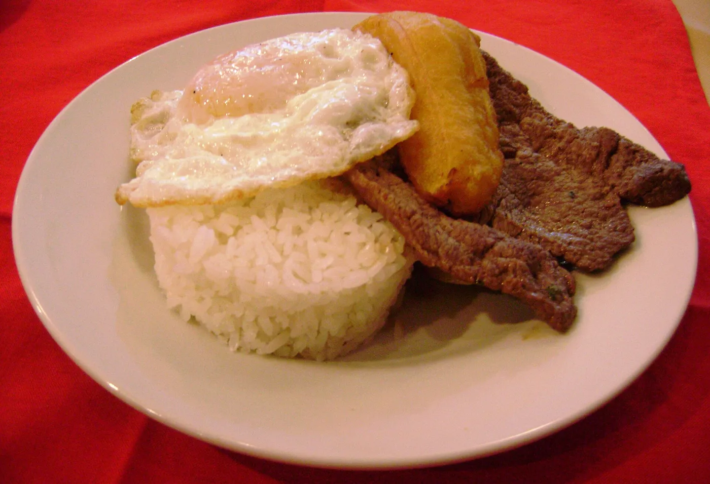 Bistec a lo pobre