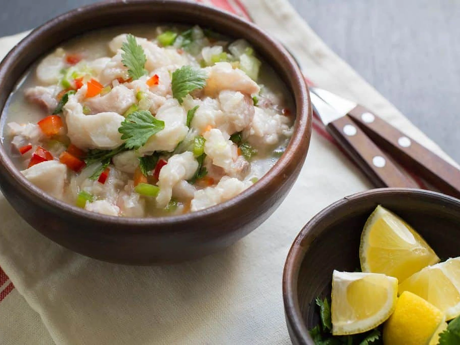 Ceviche chileno de reineta