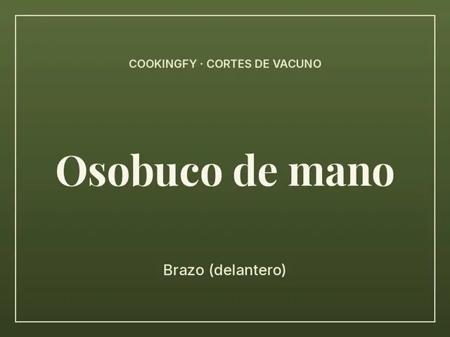 Osobuco de mano