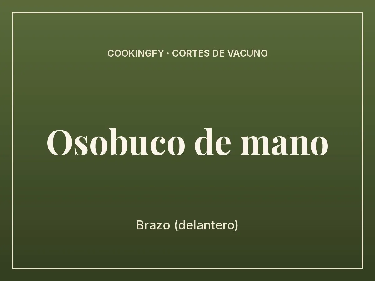 Osobuco de mano