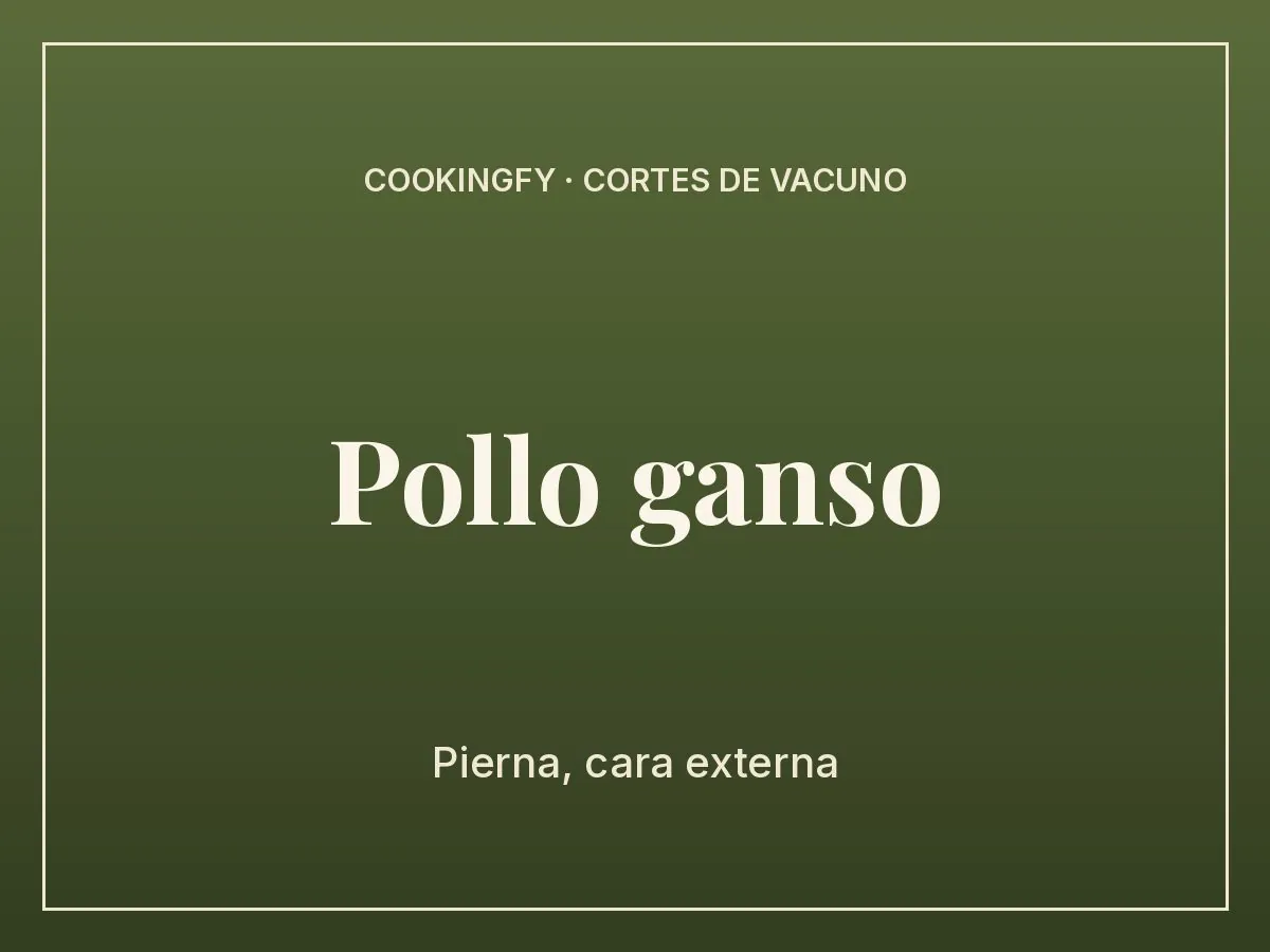 Pollo ganso