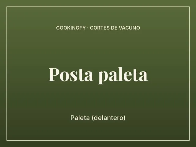 Posta paleta