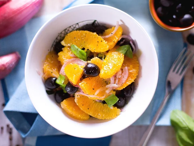 Ensalada de naranja y canela