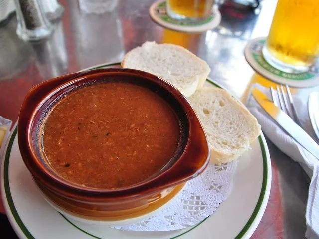 Fish chowder de Bermudas