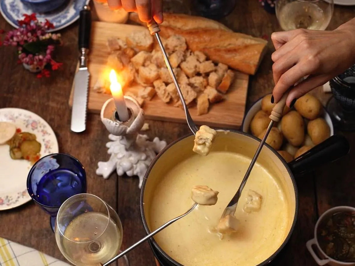 Fondue de queso