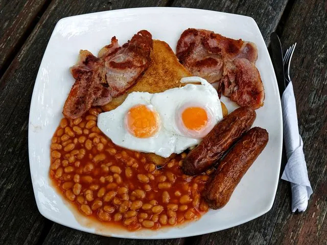 Desayuno inglés completo