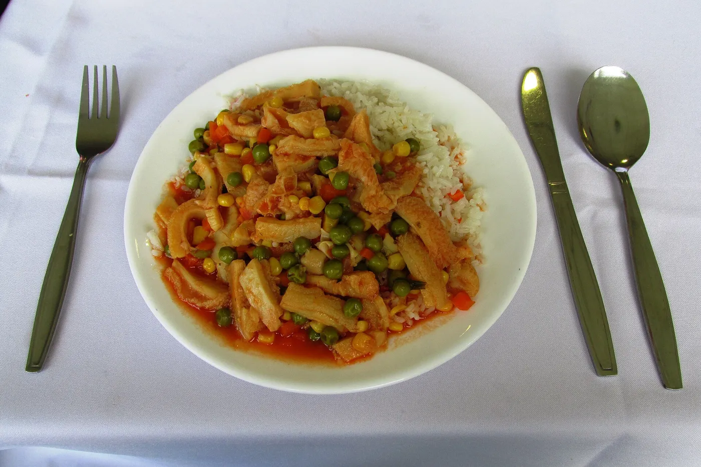 Guatitas a la jardinera