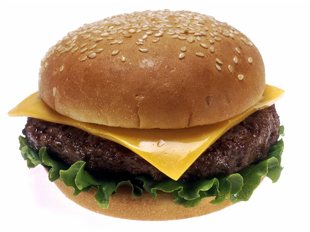Hamburguesa clásica americana