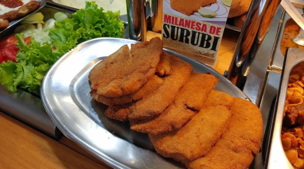Milanesa de surubí