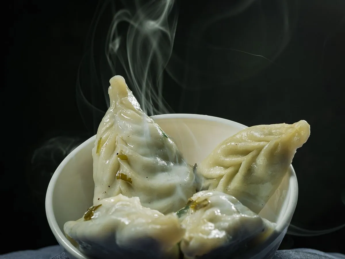 Momos nepalíes
