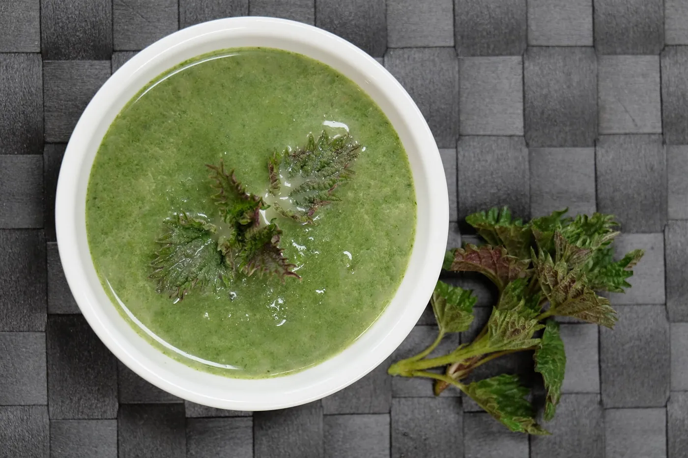 Sopa de ortiga (ortchie)