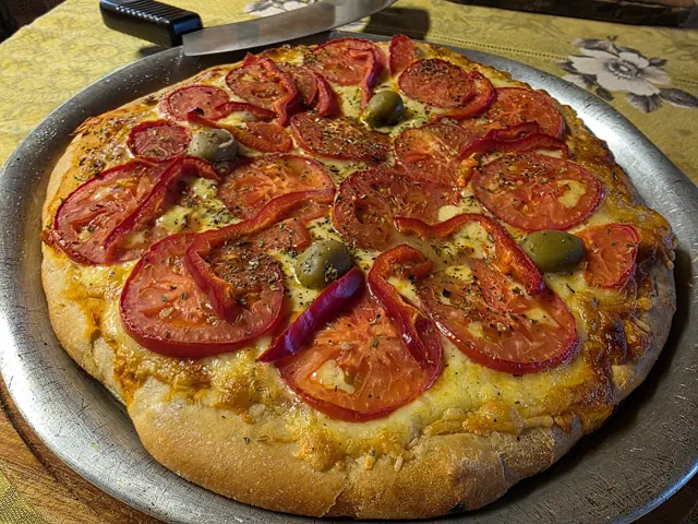 Pizza de muzzarella