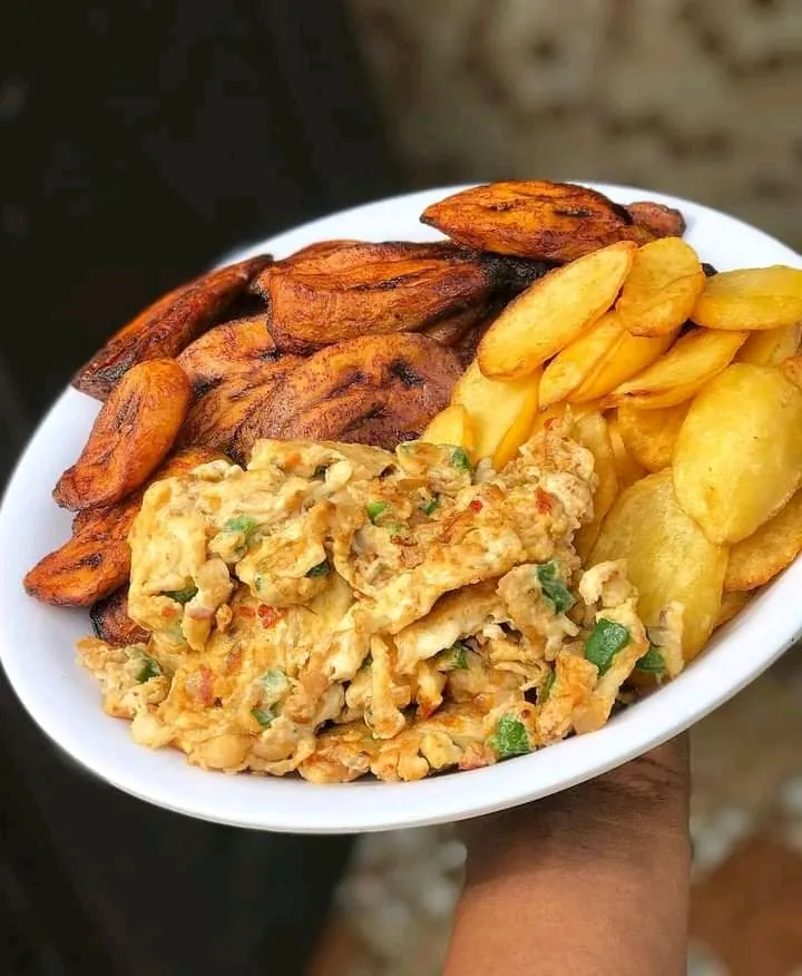 Plátano frito de Guinea