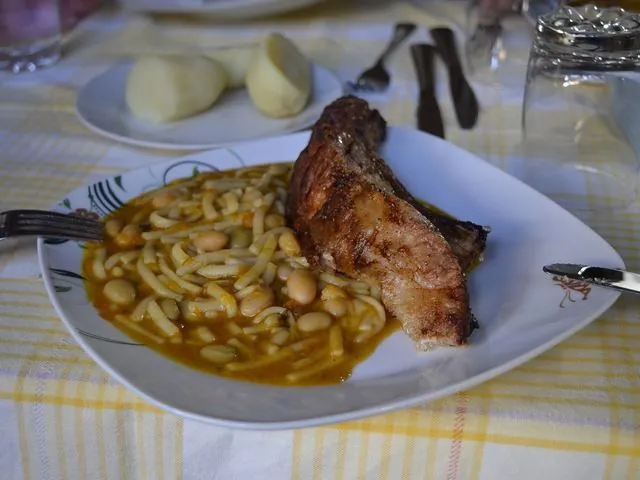 Porotos con riendas