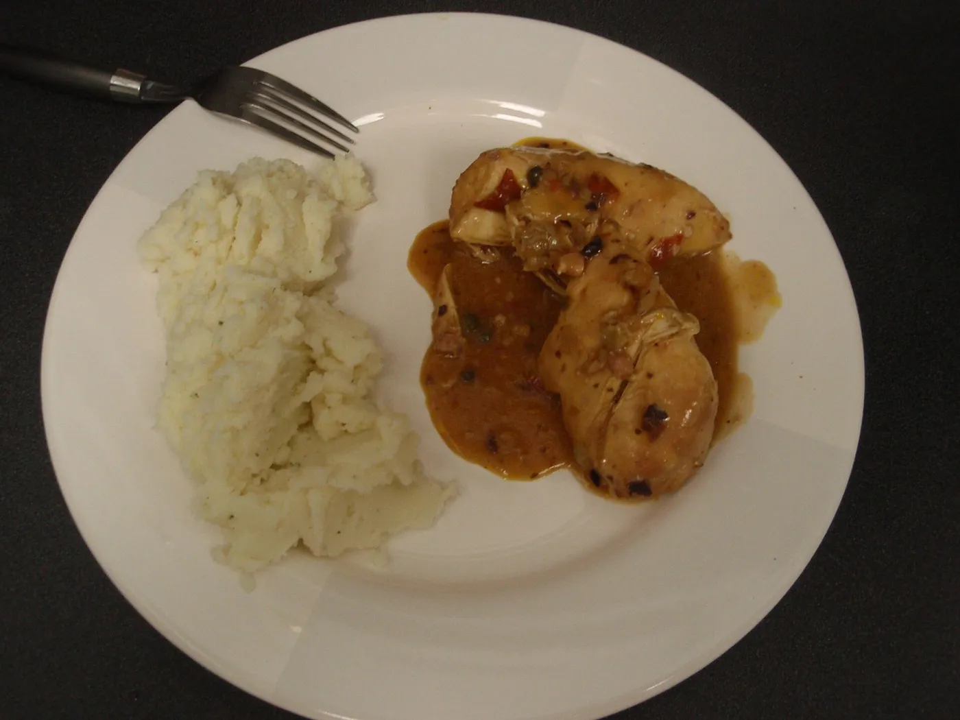 Pollo a la mostaza
