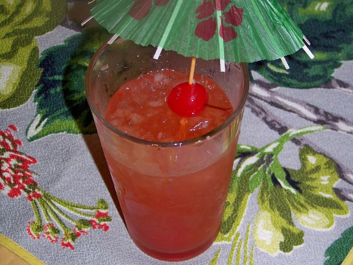 Rum swizzle