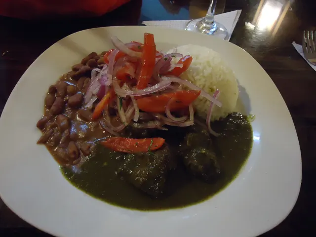 Seco de res con frejoles