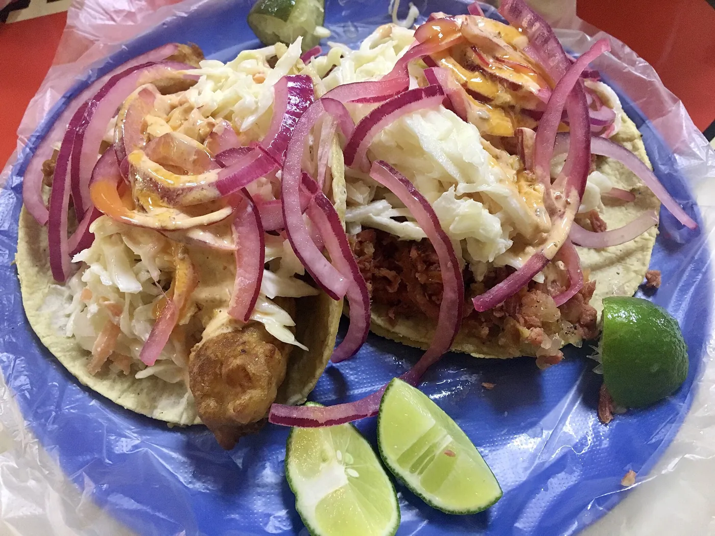 Tacos de pescado estilo Baja