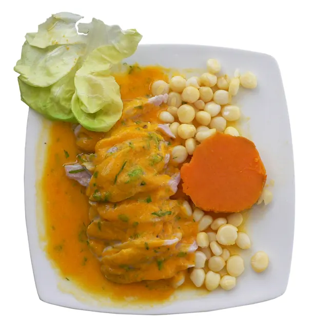 Tiradito de pescado