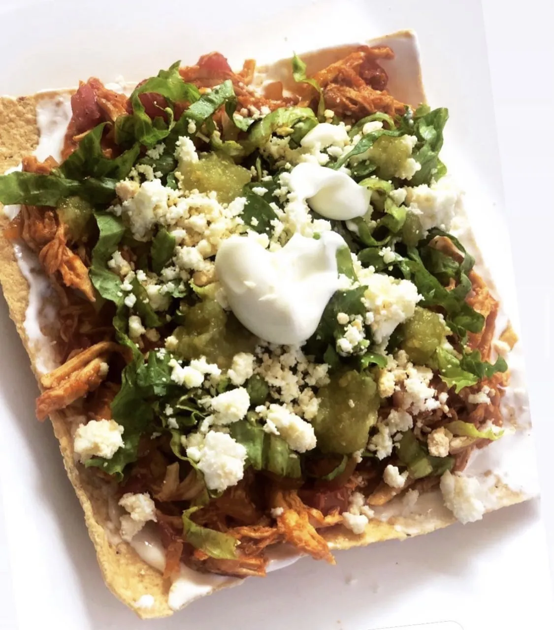 Tostadas de tinga